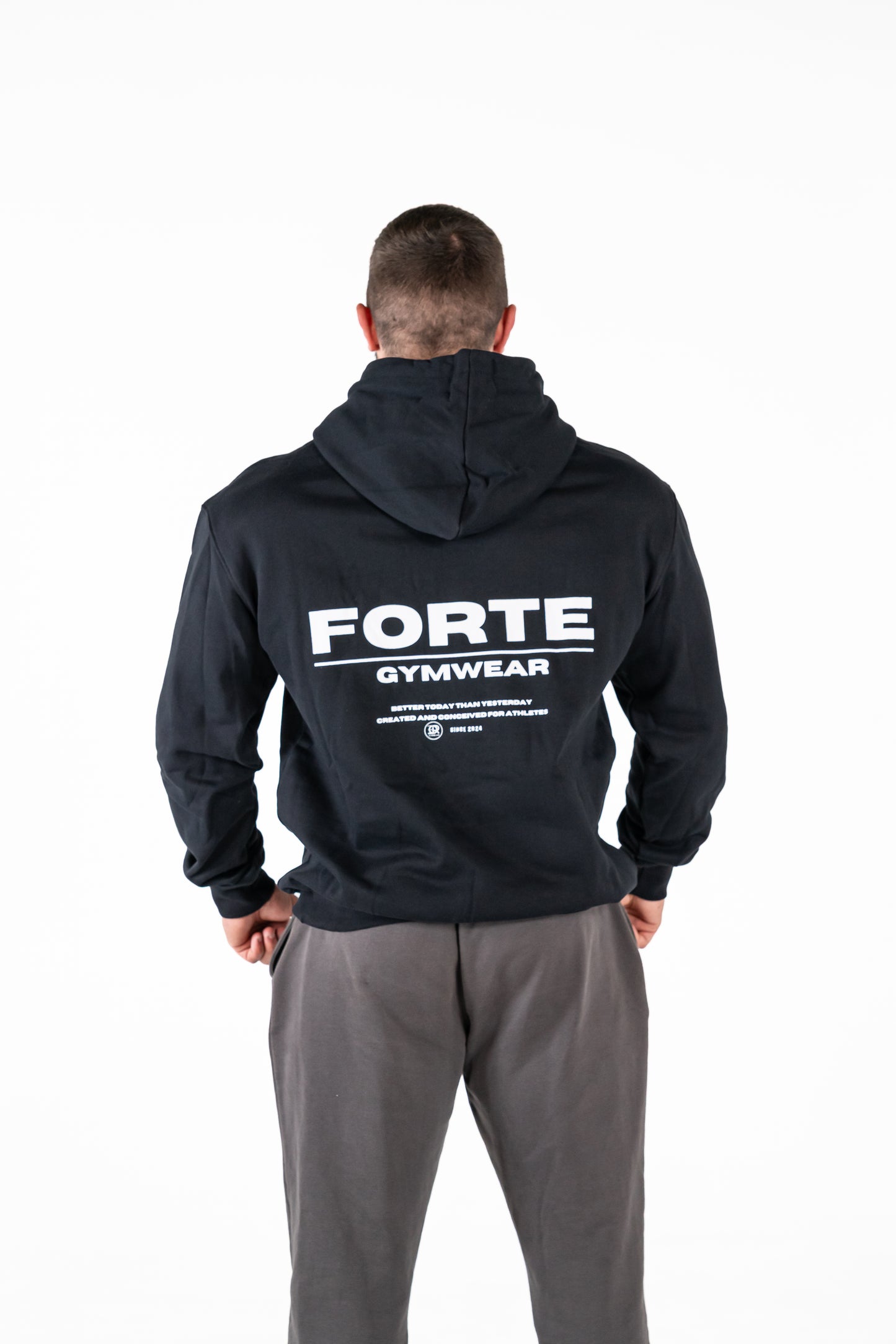 Premium oversized hoodie - Black