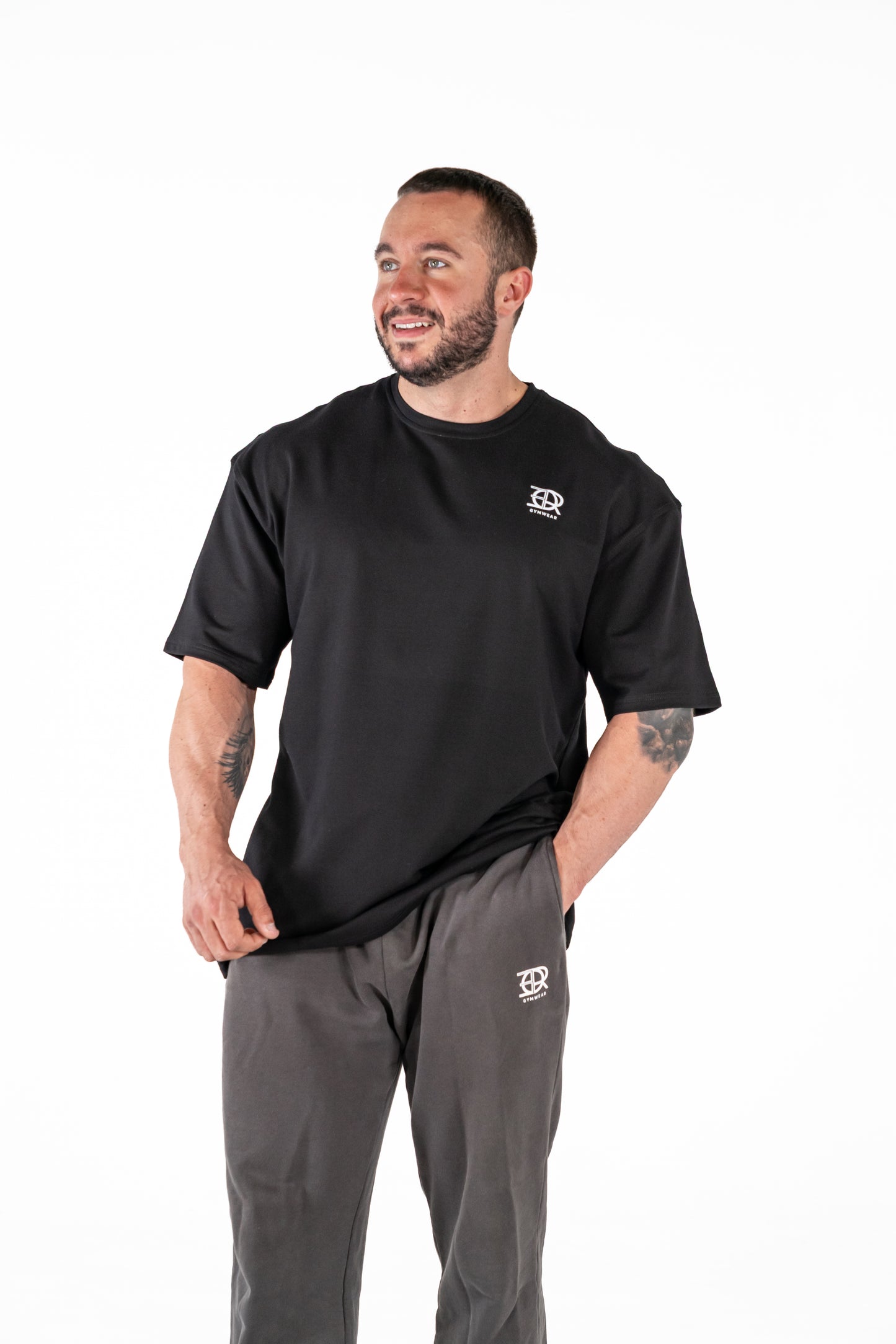 Premium oversized T-shirt - Black