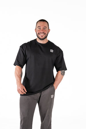Premium oversized T-shirt - Black