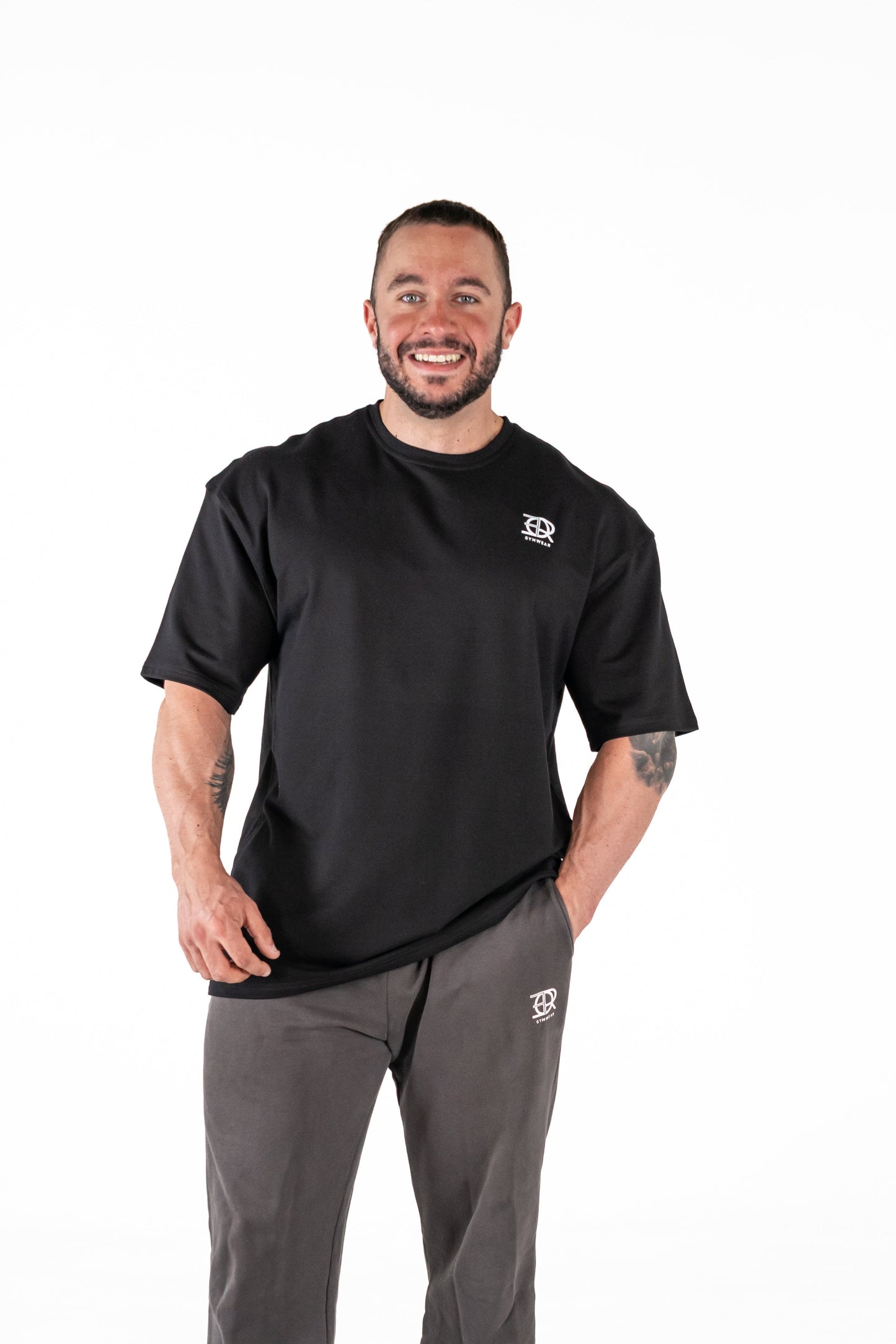 Premium oversized T-shirt - Black