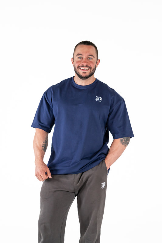 Premium oversized T-shirt - Blue