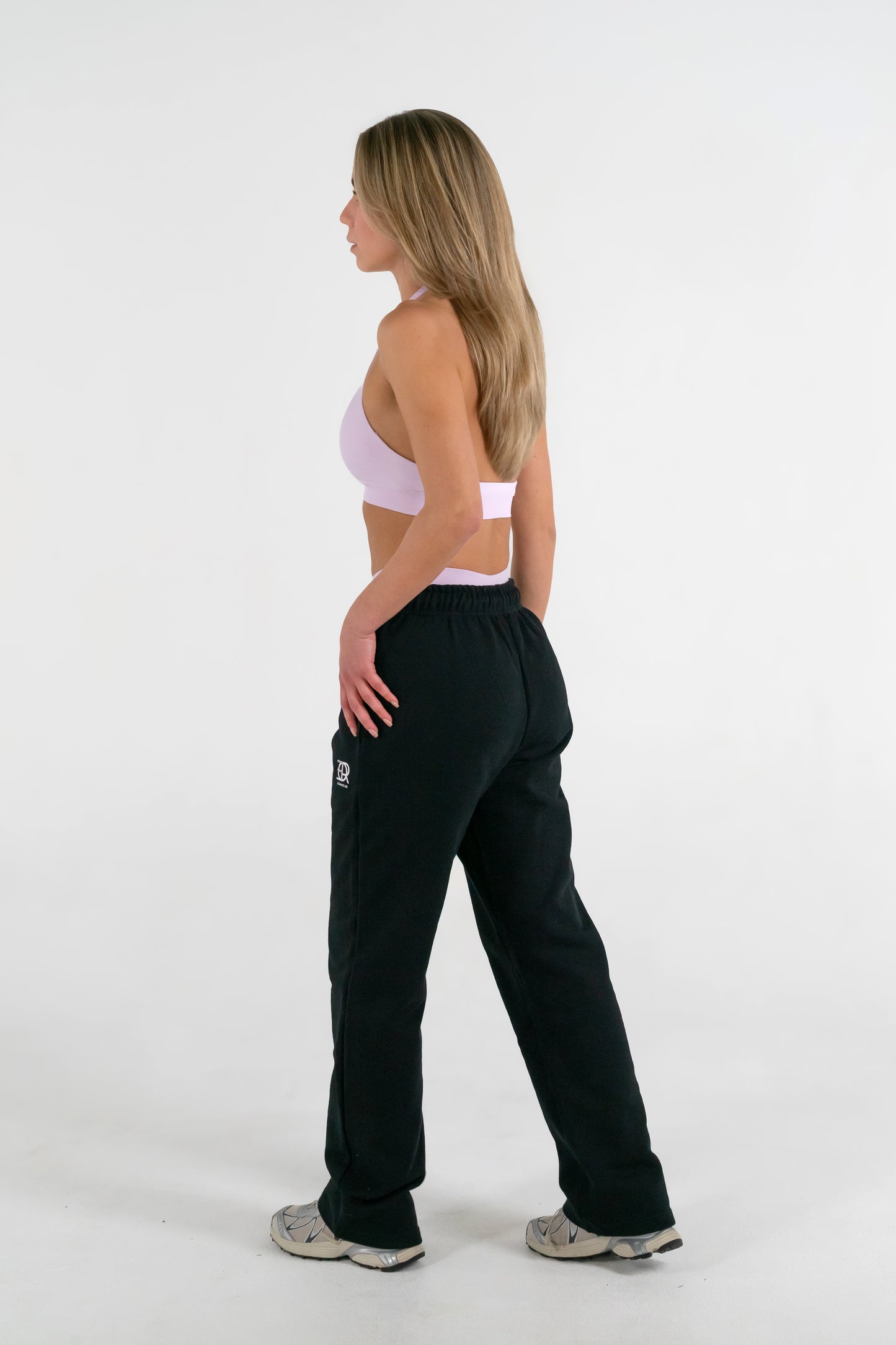 Forte Gymwear Dames Sportbroek Zwart - Detail
