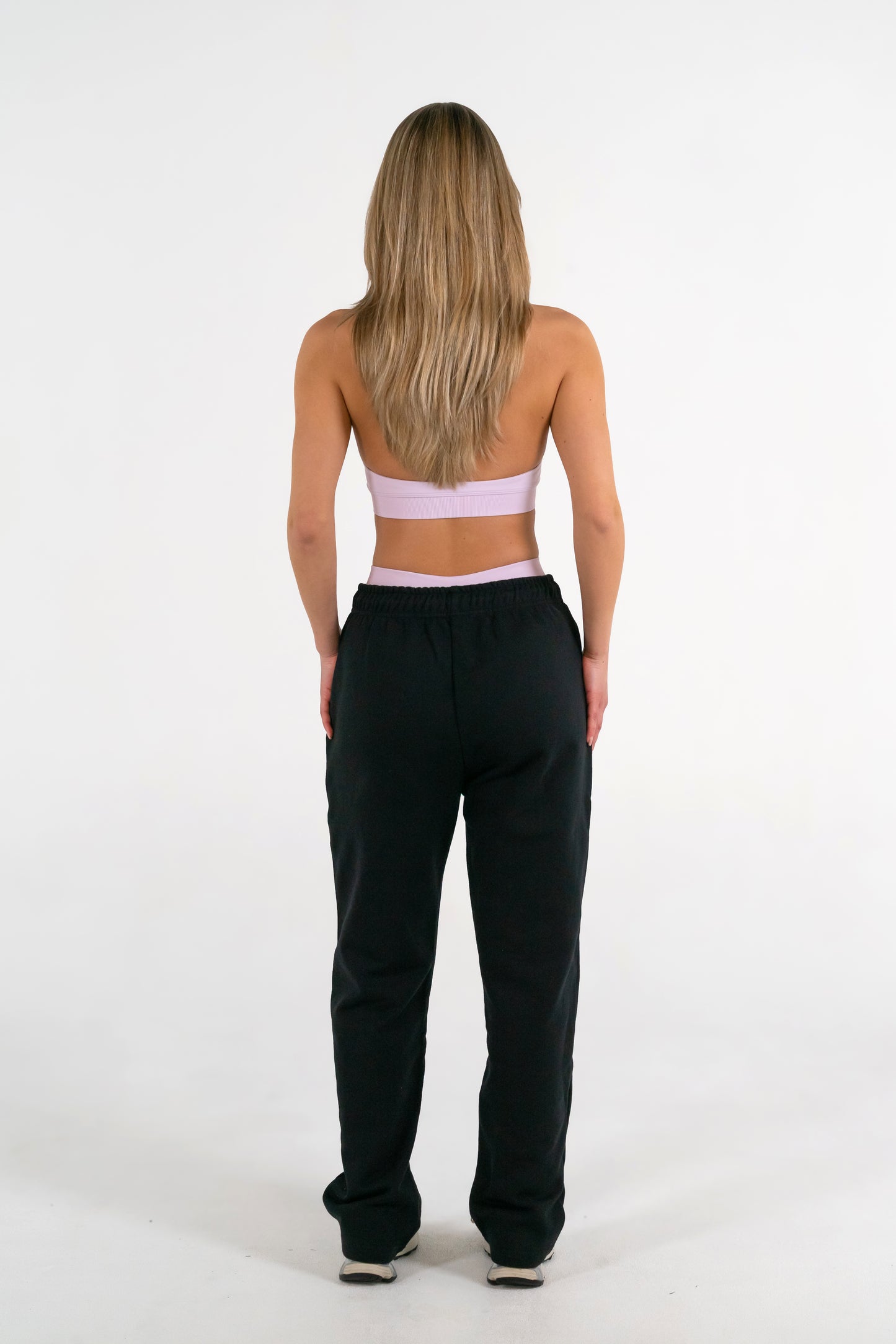 Forte Gymwear Prestige Jogger Dames Zwart - Achterkant