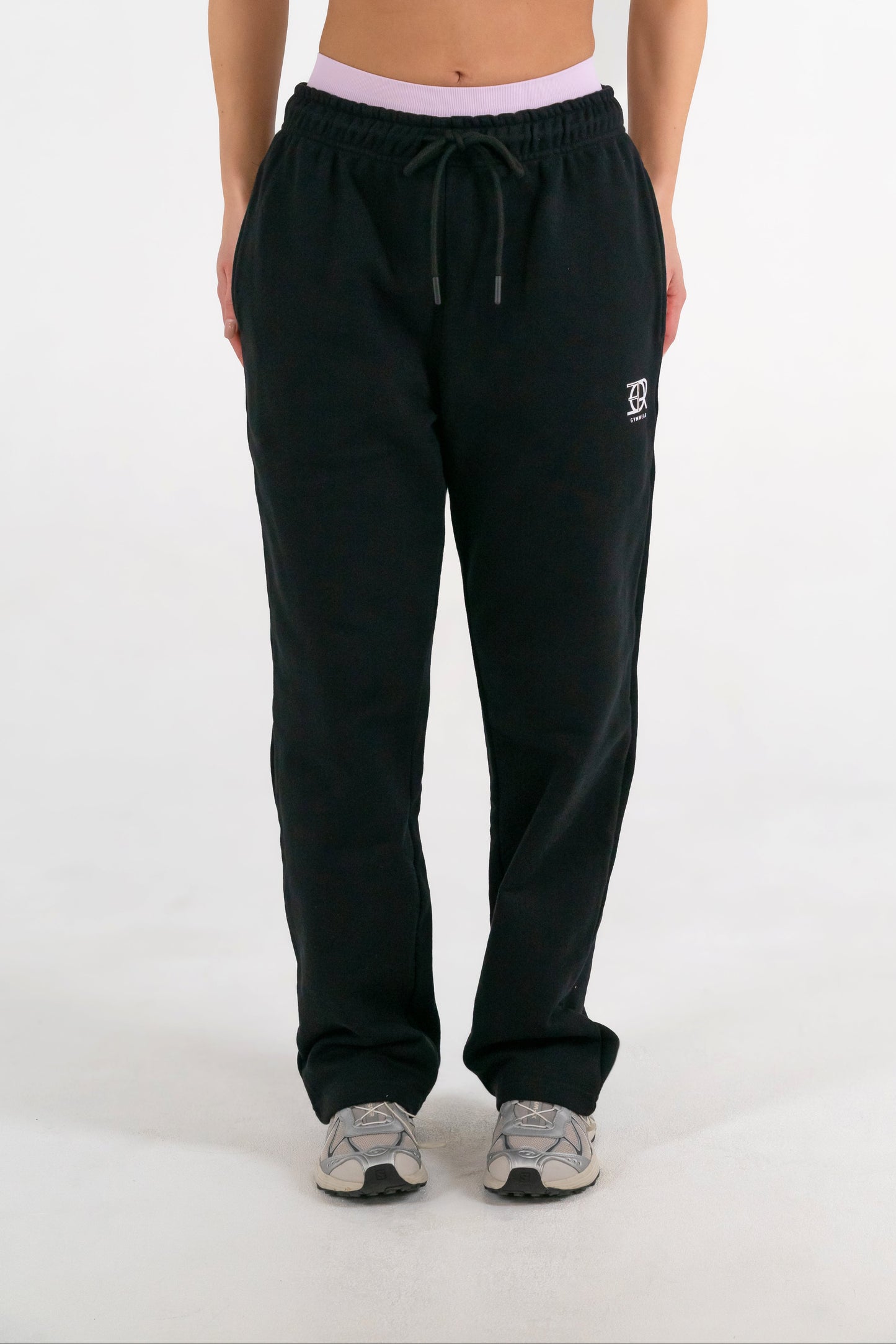 Forte Gymwear Prestige Jogger Dames Zwart - Voorkant