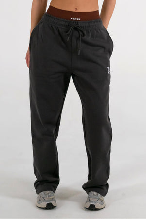 Forte Gymwear Prestige Jogger Dames Grijs - Voorkant