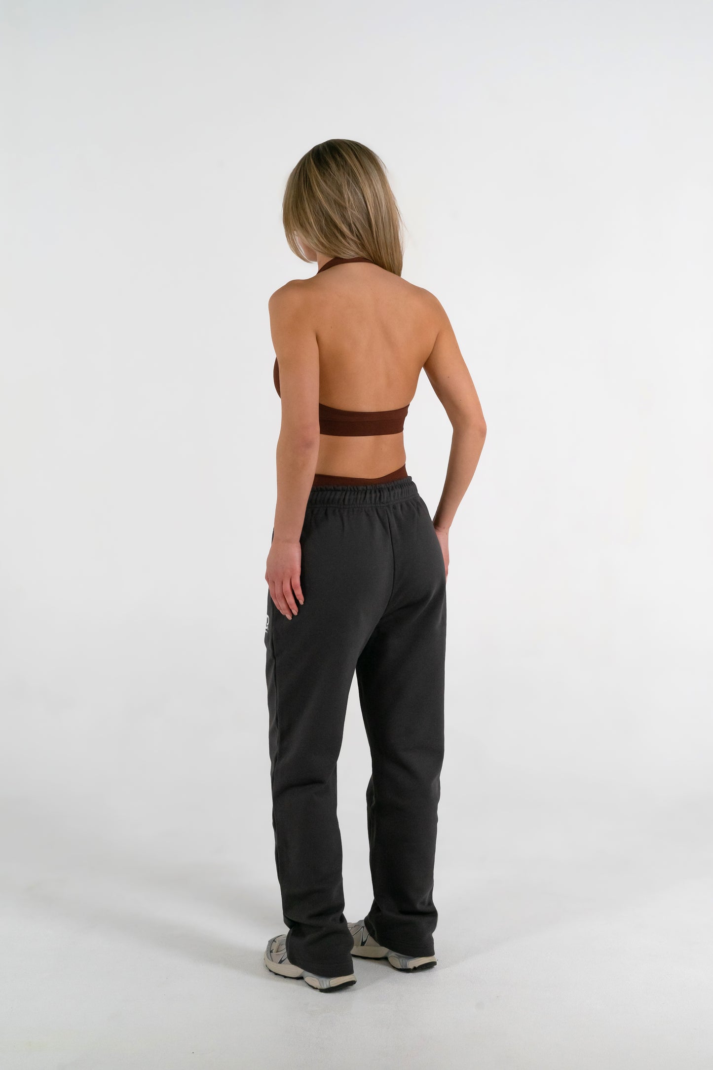 Forte Gymwear Dames Sportbroek Grijs - Detail