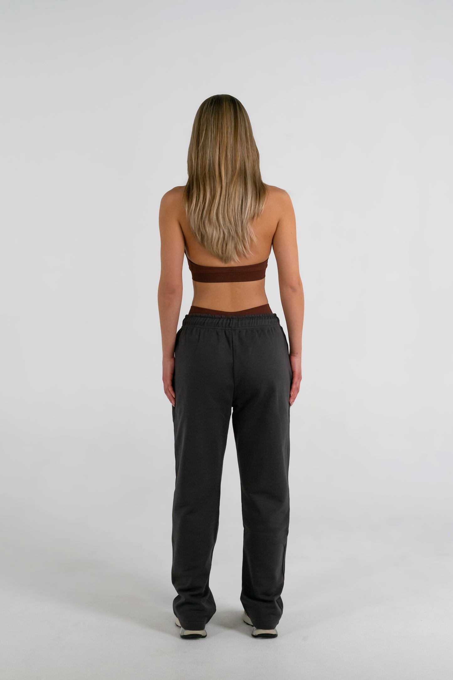 Forte Gymwear Prestige Jogger Dames Grijs - Achterkant