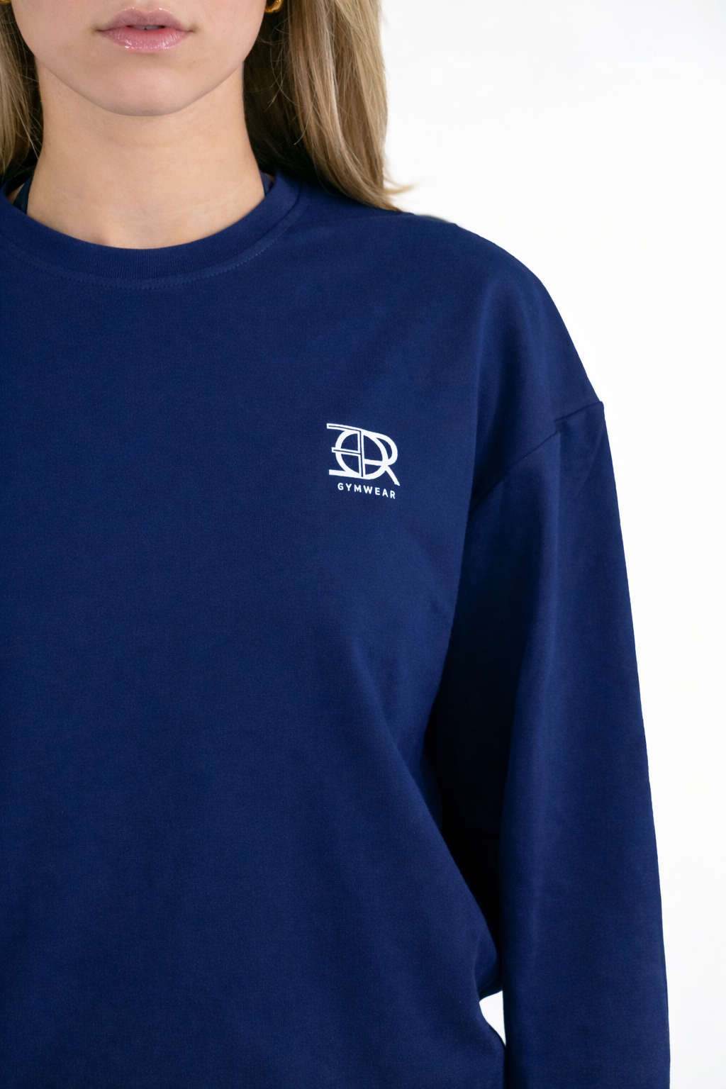 Forte Gymwear Dames Sportshirt Blauw - Detail