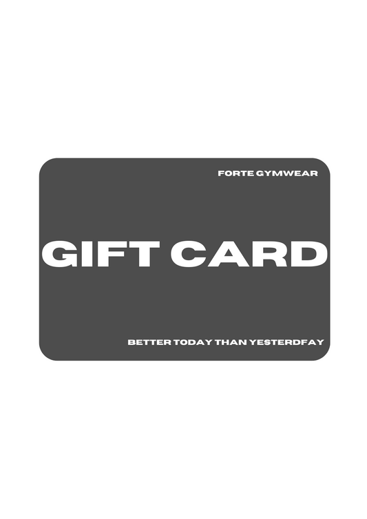 Forte gymwear giftcard